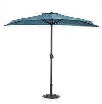 Ombrellone da Giardino 2,7 m Palo Ø36 mm Kalife Mezzaluna Cloud in Alluminio