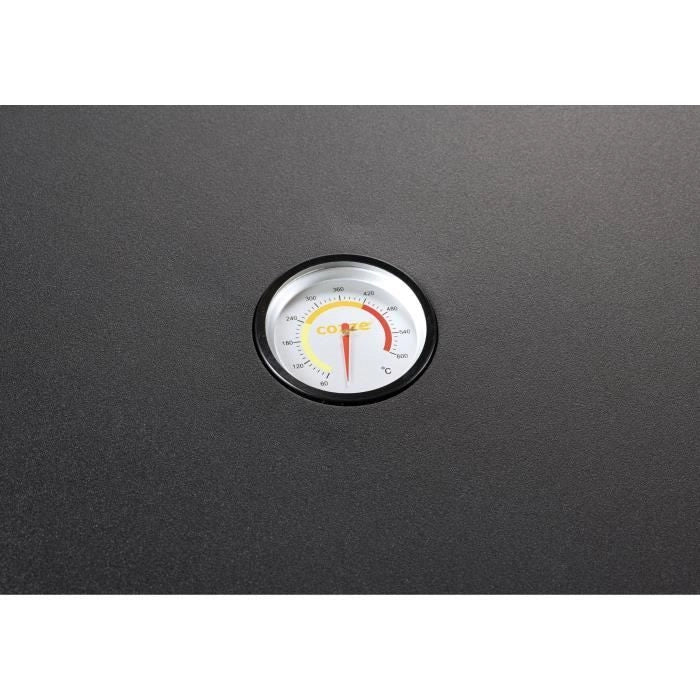 Forno pizza a gas 17 - COZZE - 90426 - Rotativo - Termometro e porta integrati