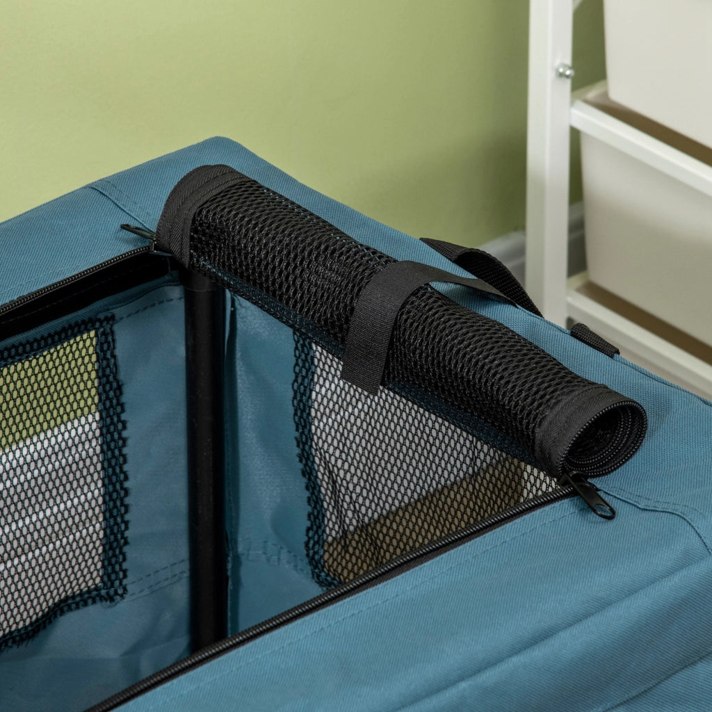 Trasportino per Cani e Gatti ¨C zephmum ¨C 60x42x42cm Blu