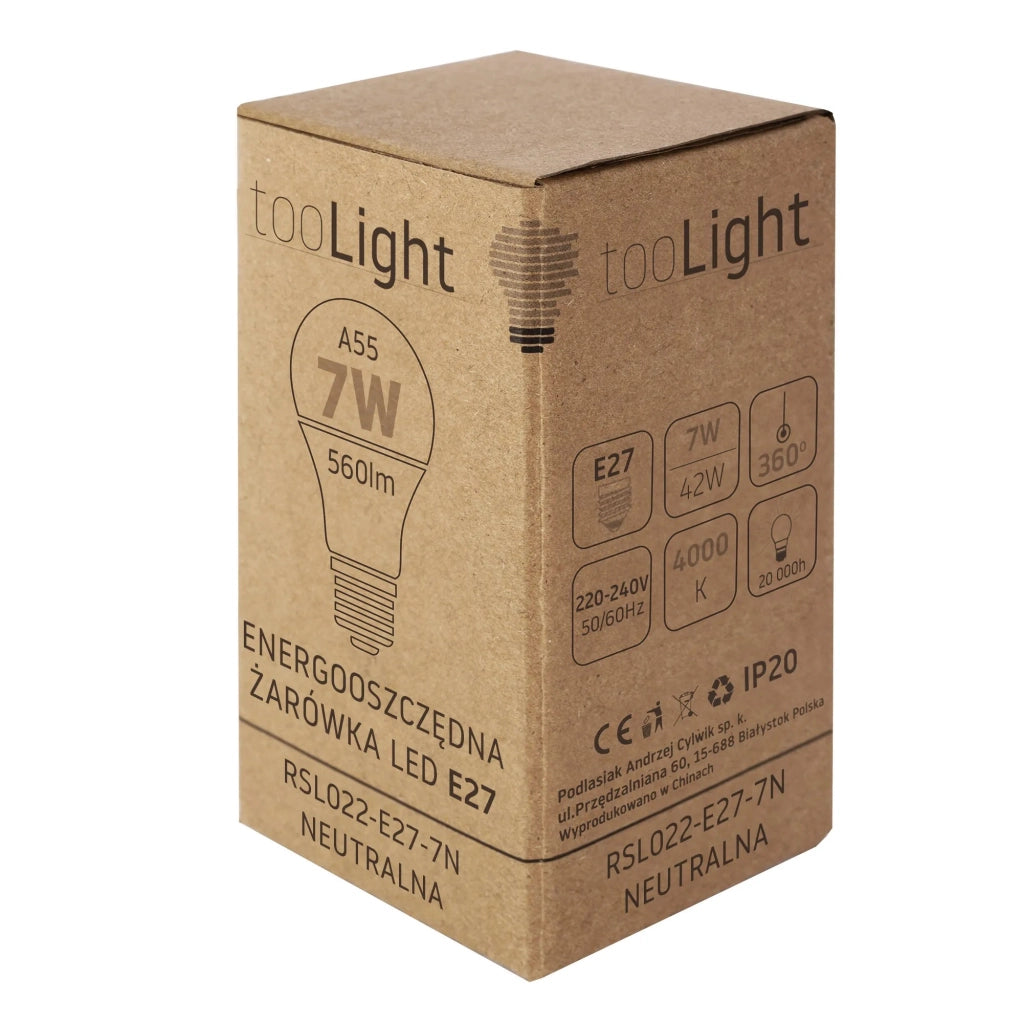 Bulbo Led Rsl022 E27 7w Neutral