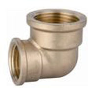 GOMITO RIDOTTO FF IN OTTONE GIALLO IBP- 3/4 x 1/2- IBP- pezzi 1