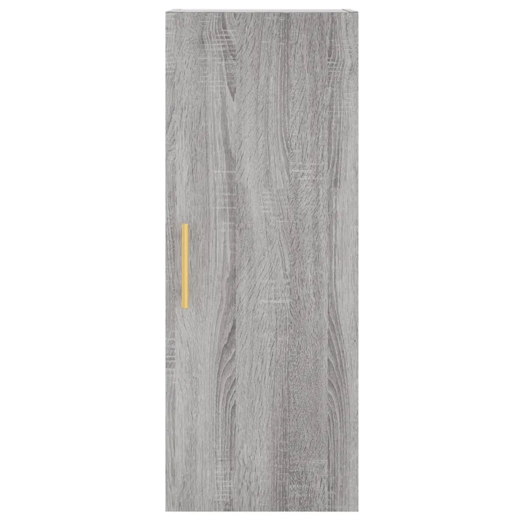 Credenza Grigio Sonoma 34,5x34x180 cm in Legno Multistrato 3198911