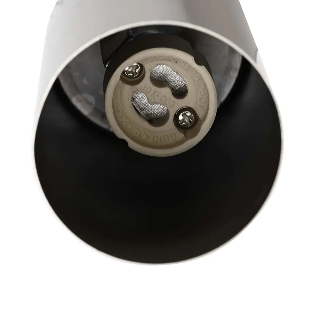 Faretto da soffitto Nichel 6 x 6 x 16 cm Metallo CFW9888406