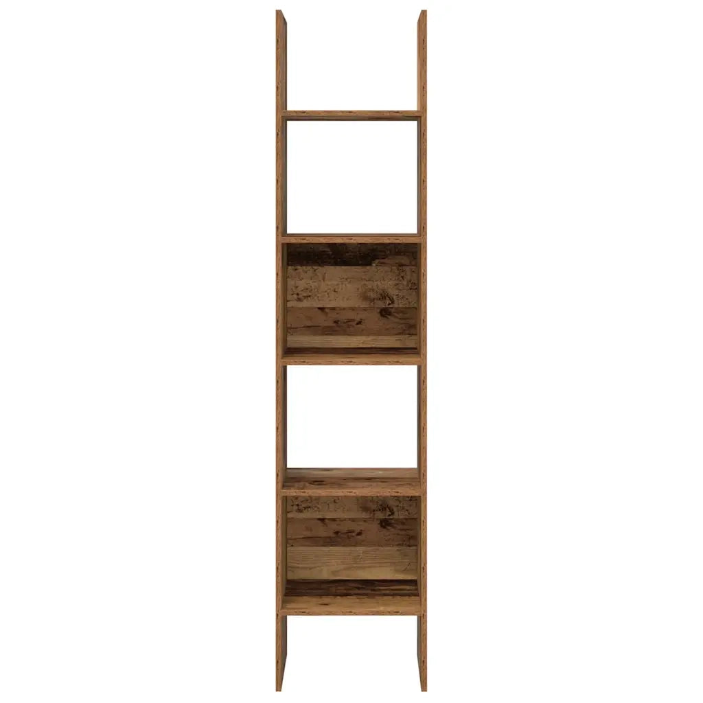 vidaXL Armadio per Libri Legno vecchio 40 x 35 x 180 cm