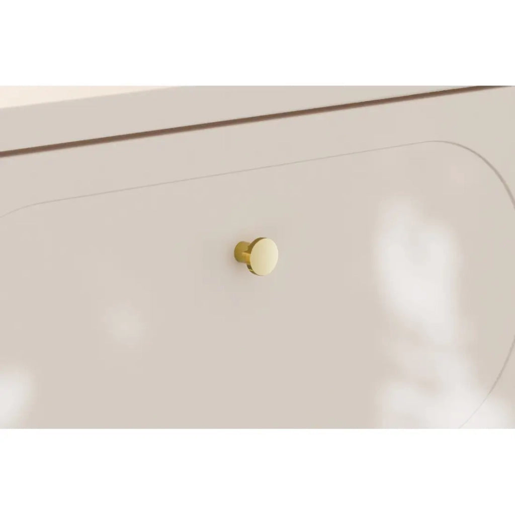 Set da bagno TORNADO beige: mobile sottolavabo 120cm + piano per lavabo