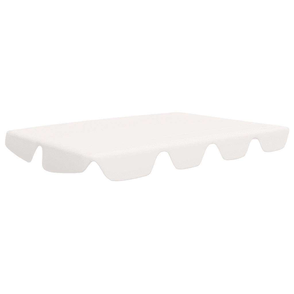 Baldacchino per Dondolo Giardino Bianco 188/168x110/145 cm cod mxl 78344