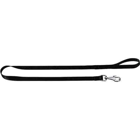 GUINZAGLIO PER CANI 'CLUB G' 10 mm x 120 cm - colore nero - 2 pezzi- FERPLAST