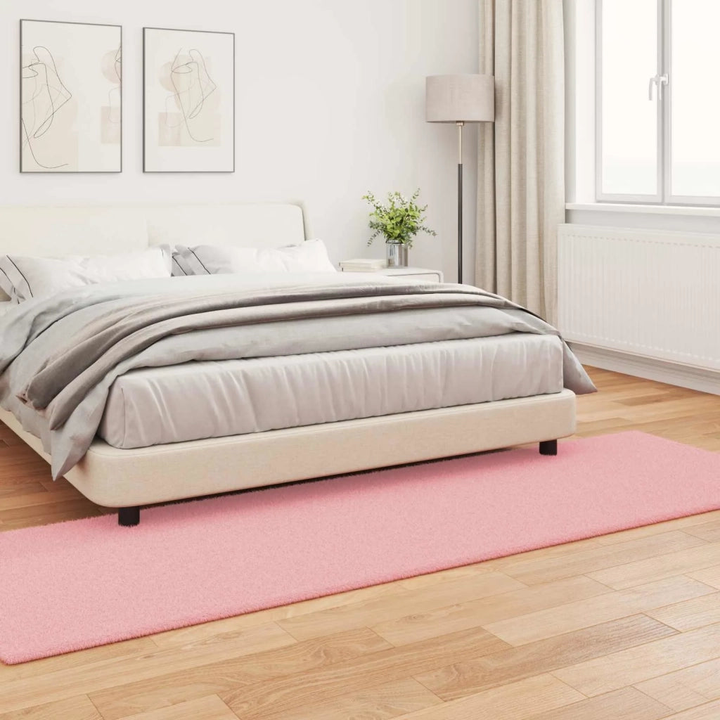 Tappeto antiscivolo in sintetica di coniglio OLITE Rosa 42021700