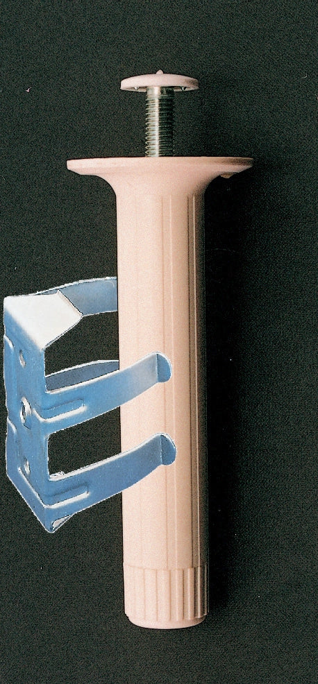 BL PIEDINO ABS D 28X100 MM CON GANCI 4 PZ- 4,0 blister