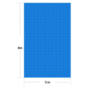 Copertura a bolle 5x8m per copertura solare per piscina e riscaldatore per piscina blu 16_0000307