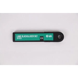 C SET 10 LAME RICAMBIO SPEZZ SK2 P/CUTTER 25MM BLACKLASER- 20,0 confezione