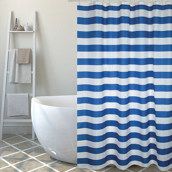 TENDA PER DOCCIA IN TESSUTO POLIESTERE BRIGHTON- cm 180x200- SPIRE- pezzi 1
