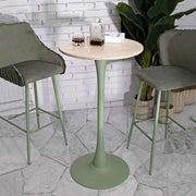 Leh, Tavolo Fisso 2 Posti, 60x60x106h cm Bianco Crema