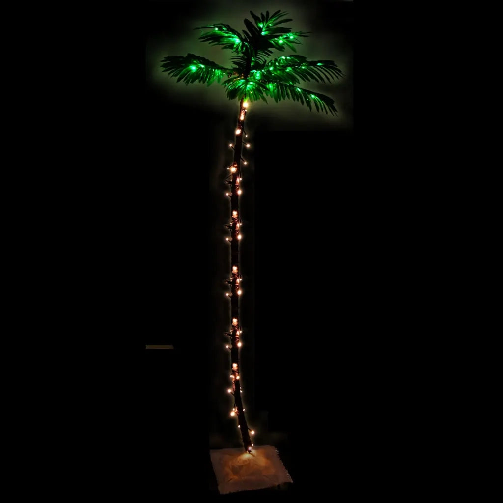 Palma con LED Bianco Caldo 252 LED 400 cm CFW8088891