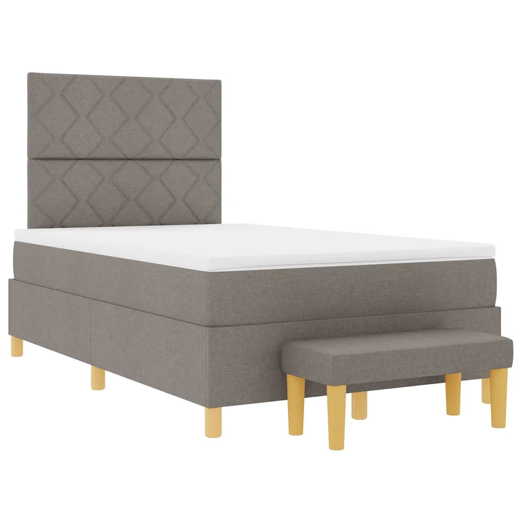 Letto a molle con testiera Talpa 200 x 120 cm Tessuto 3344370