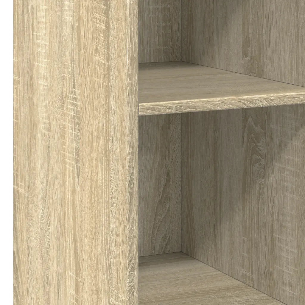 Credenza Rovere Sonoma 30x41x93 cm in Legno Multistrato 846343