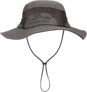 Cappello estivo per uomini protezione UV tessuto cappelli da pesca cappelli con bordo largo cappello da campeggio cappello pieghevole cappello da giardino cappello da safari