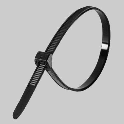 FASCETTA DI CABLAGGIO - mm 3,5x200 - nera - 100 pezzi - MADE IN ITALY