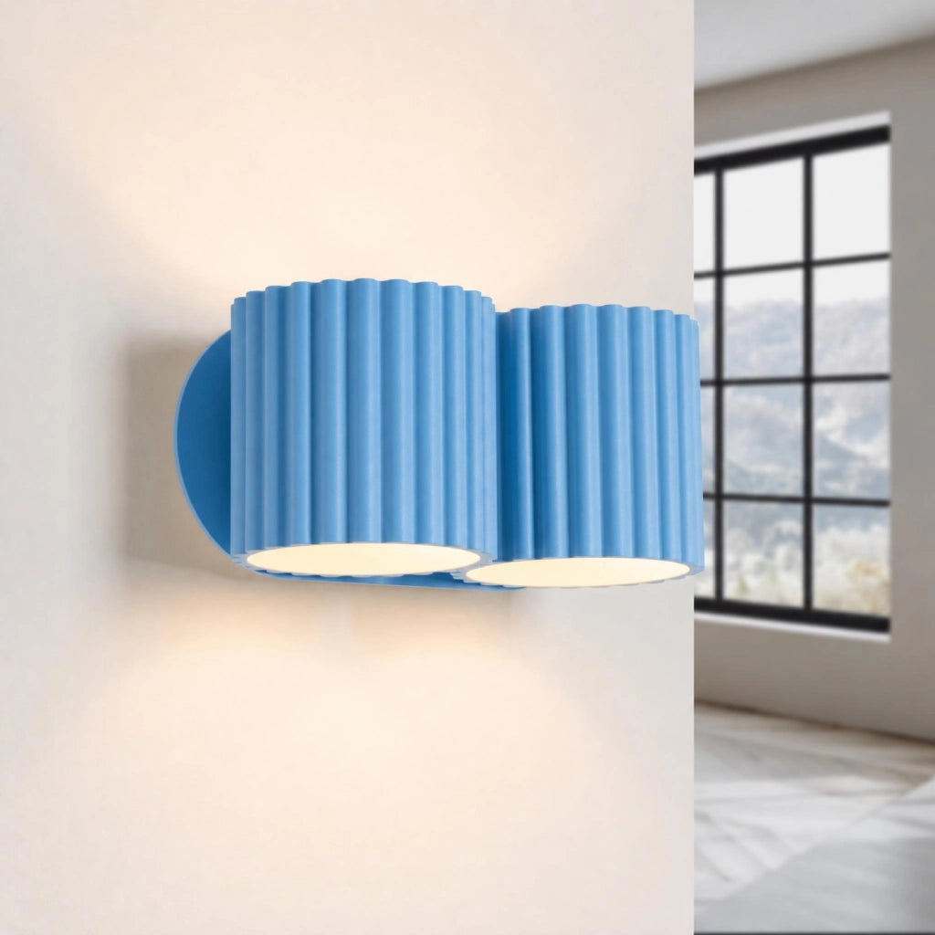 Applique AURA 2 azzurro G9
