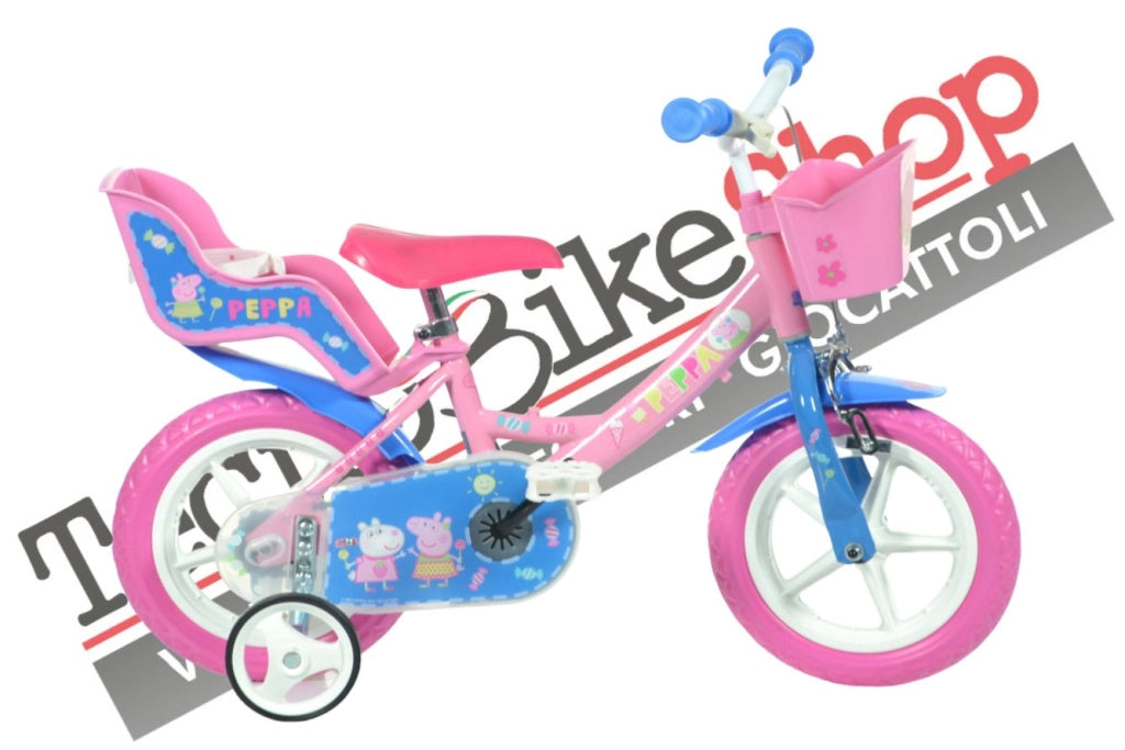 Bicicletta  Bambina Dino Bikes Peppa Pig 12"