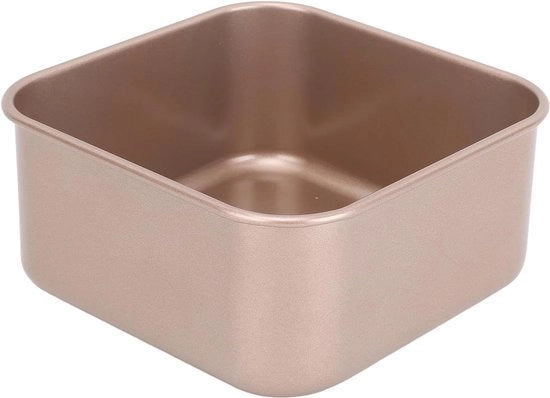 Piatto Quadrato per Torta - Bakpan in Acciaio Inossidabile - Forme per Torta, Pane e Pizza - Dimensioni Piccole 7x18cm/27,6x7,1in.