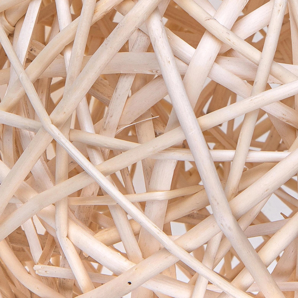 Sfera Intrecciata di Rattan Larghezza 50 cm