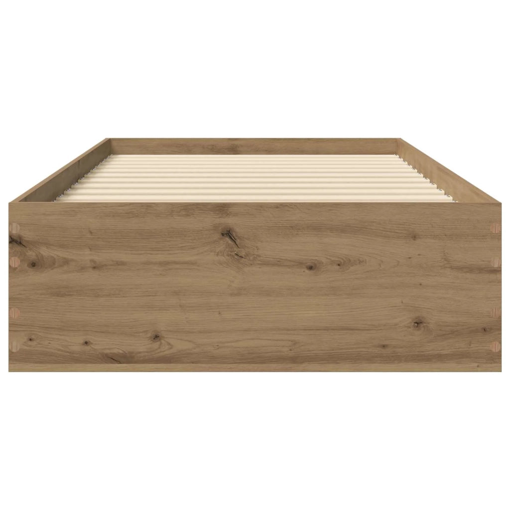 Struttura del letto Rovere Artigianale Legno ingegnerizzato 3429532