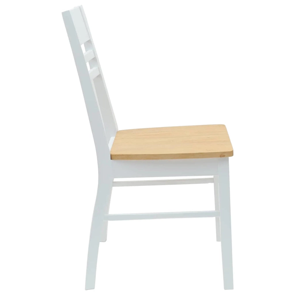 Sedie da pranzo 2 pcs Bianco 43 x 54 x 89 cm