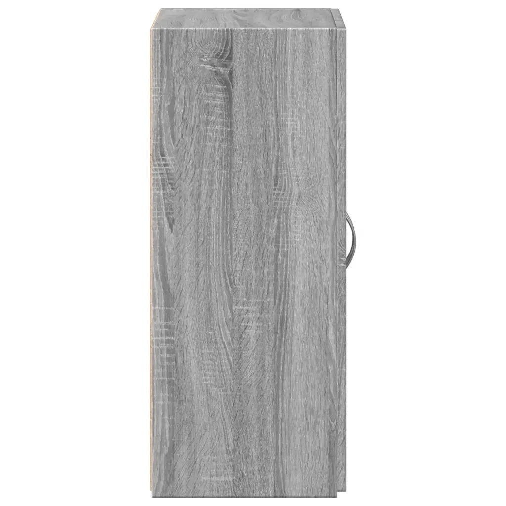 Schedario Grigio Sonoma 60x32x77,5 cm in Legno Multistrato 840770