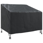 Copertura per sedia da Giardino | Telone per mobili da esterni Nero 96 x 79 x 74 cm