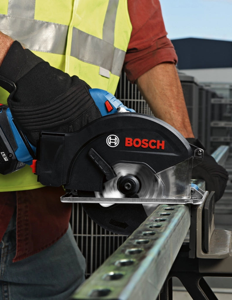 Sega Circolare BOSCH GKM 18V-50 (2 x 5,0 Ah + GAL18V-40 + L-Boxx 238)