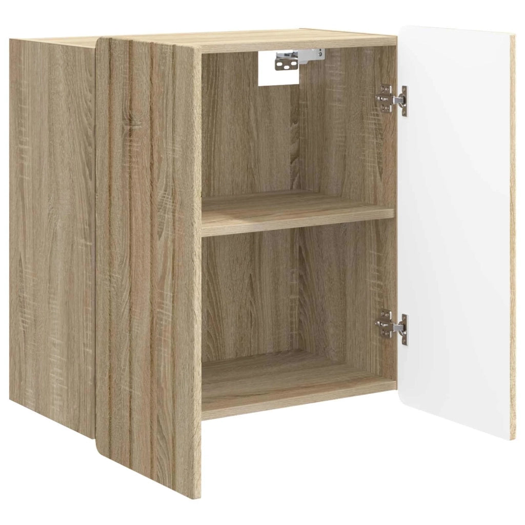 Mobiletto a muro Rovere Sonoma 59 x 31 x 64 cm 898237