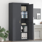 Armadio Antracite 90 x 40 x 180 cm Acciaio