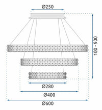 Lampada Led Ms008-cp Chrome