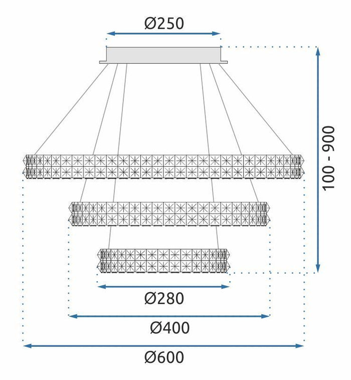 Lampada Led Ms008-cp Chrome
