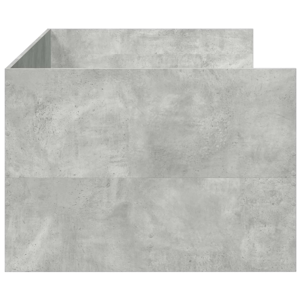 Telaio del letto con storage Grigio Cemento 80 x 200 cm 3429634
