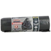 MAURY'S SACCHI PER PATTUMIERA 80X120 CM CONFEZIONE DA 10 PEZZI IN COLORE NERO