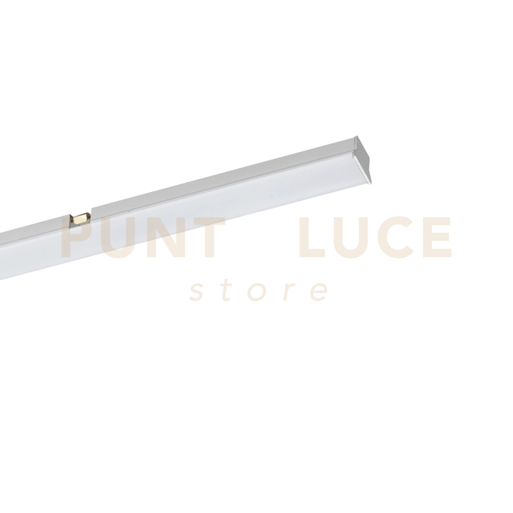 STICK SISTEMA DI ILLUMINAZIONE PER BINARIO 48V LED SMD BRIDGELUX 12 W 110° 1200 lm 3000 K BIANCO
