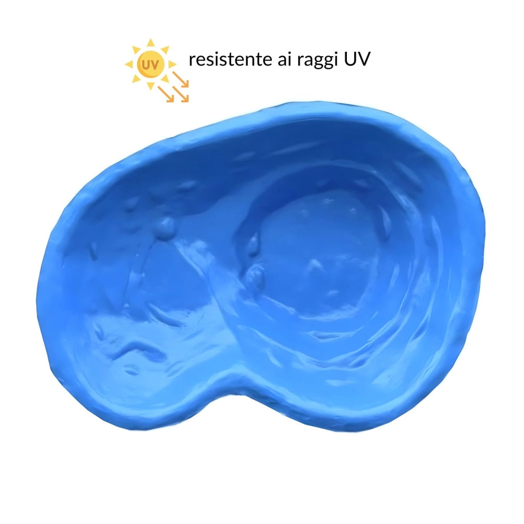 Laghetto caldonazzo azzurro e pompa syncra pond 0.5 da 700 litri ora