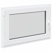 Finestra per Soffitta RISOR 90 x 50 cm PVC e Vetro Bianco CFW1904262