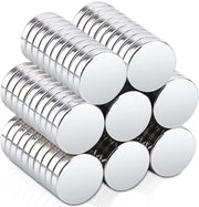 80 pezzi di magneti forti, 10 x 2 mm magneti mini circolari di neodimio forti, magneti piccoli per magneti per frigoriferi, lavagne, cartelloni per cartine, hobby.