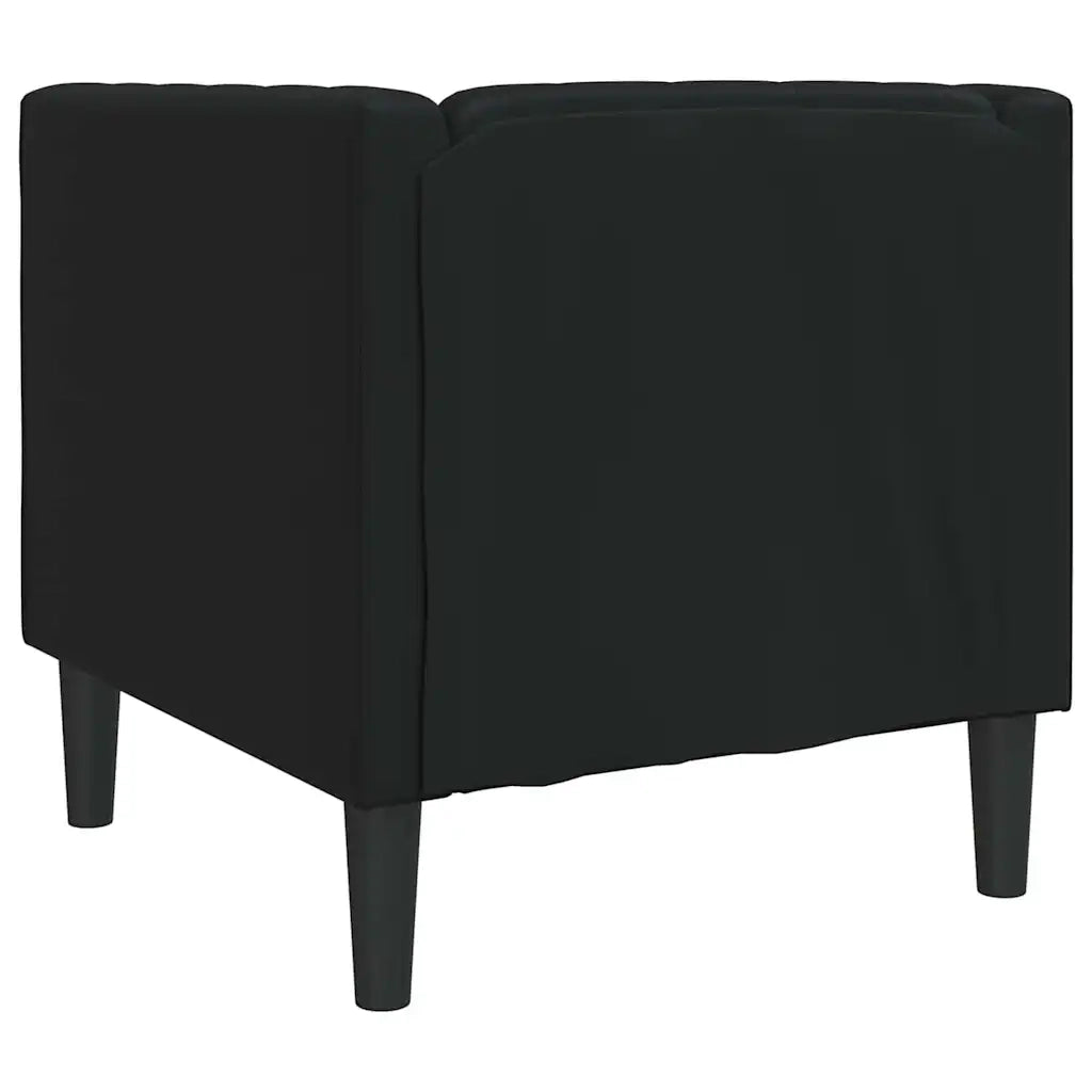 Divano Nero 74,5 x 71 x 70,5 cm PVC 42013013