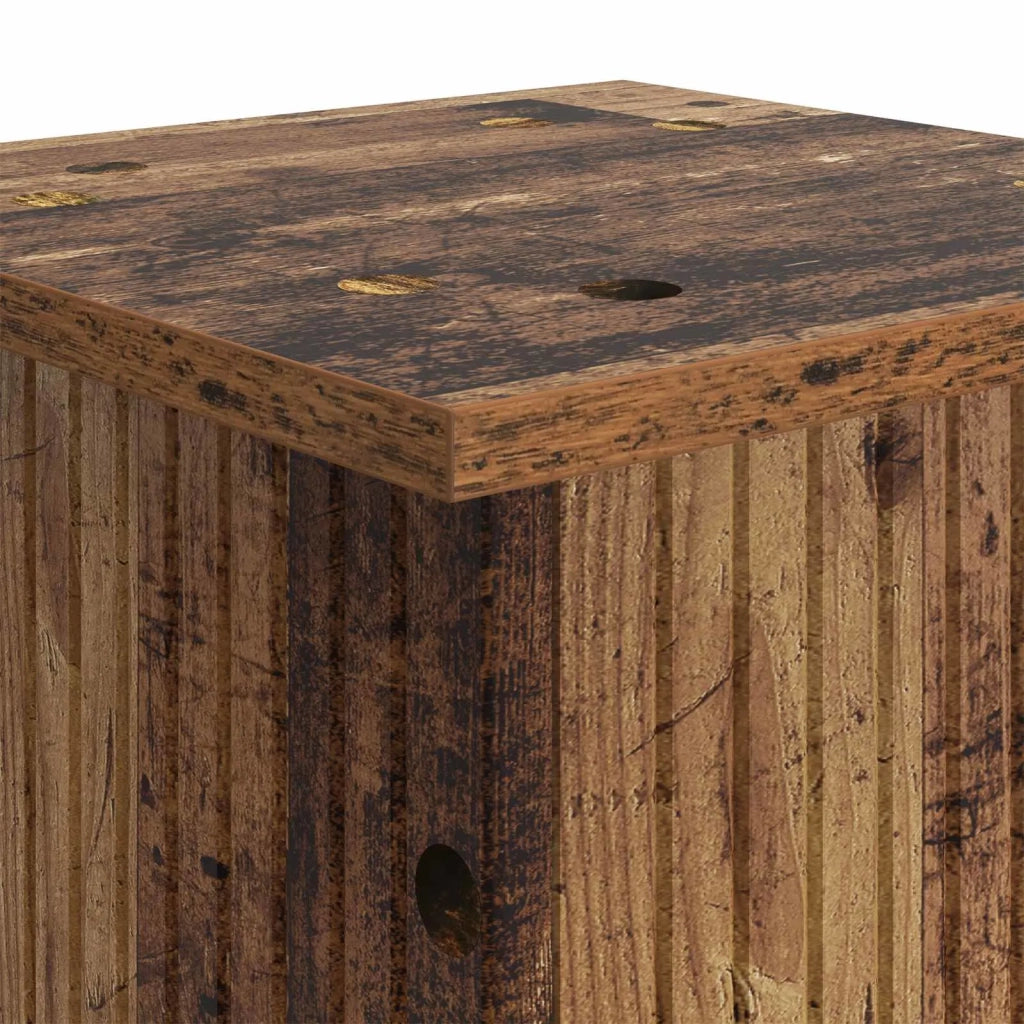 Supporto per piante 2 pz Legno antico 30,5 x 30 x 60,5 cm 899795