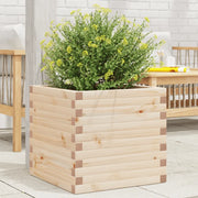 Fioriera da Giardino 50x50x46 cm in Legno Massello di Pino 3282404