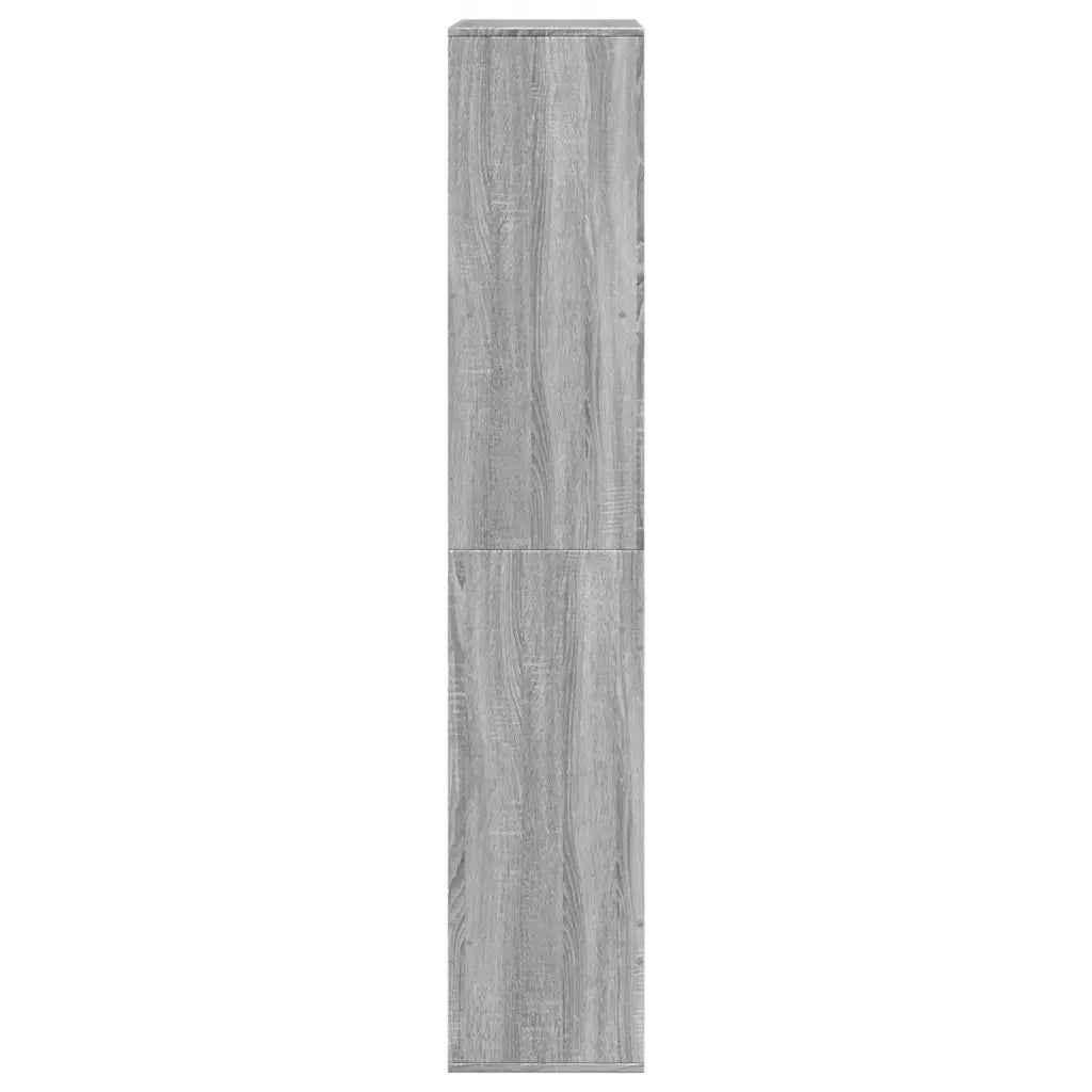 vidaXL Libreria Grigio Sonoma 100x33x175 cm in Legno Multistrato
