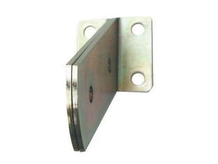 STAFFA 4 pezzi  SQUADRA DI GIUNZIONE PER PENSILINA INCLINATA  25° - mm.30x170x70 - spessore mm.4 - SX (807)