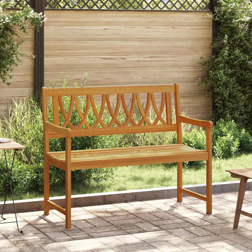 Panchina da esterno Naturale 110 x 55,5 x 90 cm 42028082