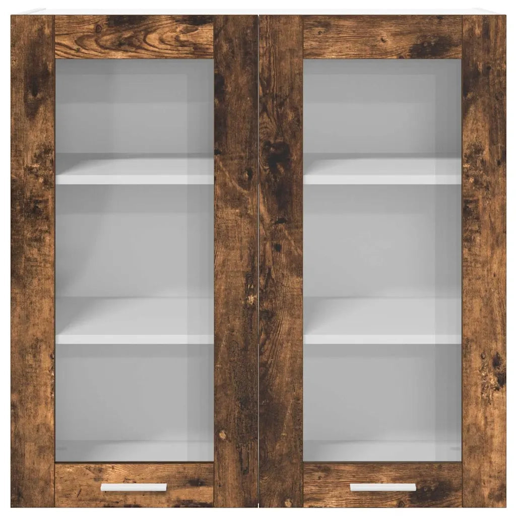 Armadio pensile Rovere fumé 80 x 31 x 80 cm Legno multistrato