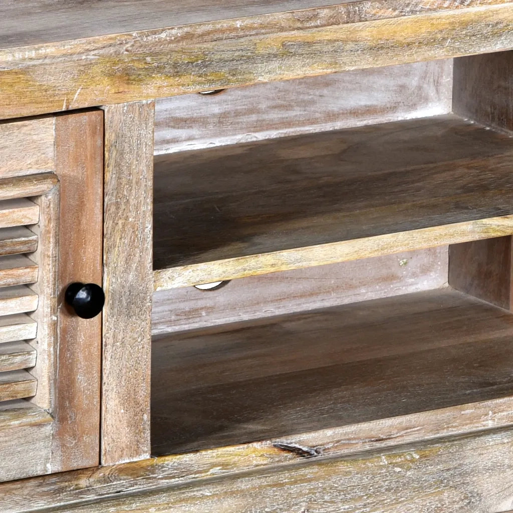 Mobile Porta TV in Legno Massello di Mango 245253