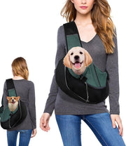 Porta Cane da Mano - Ideale borsa per Metrò, Escursioni, Viaggi e Attività Outdoor